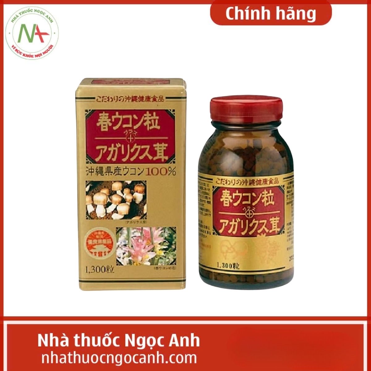 Spring Turmeric Tablet + Agaricus