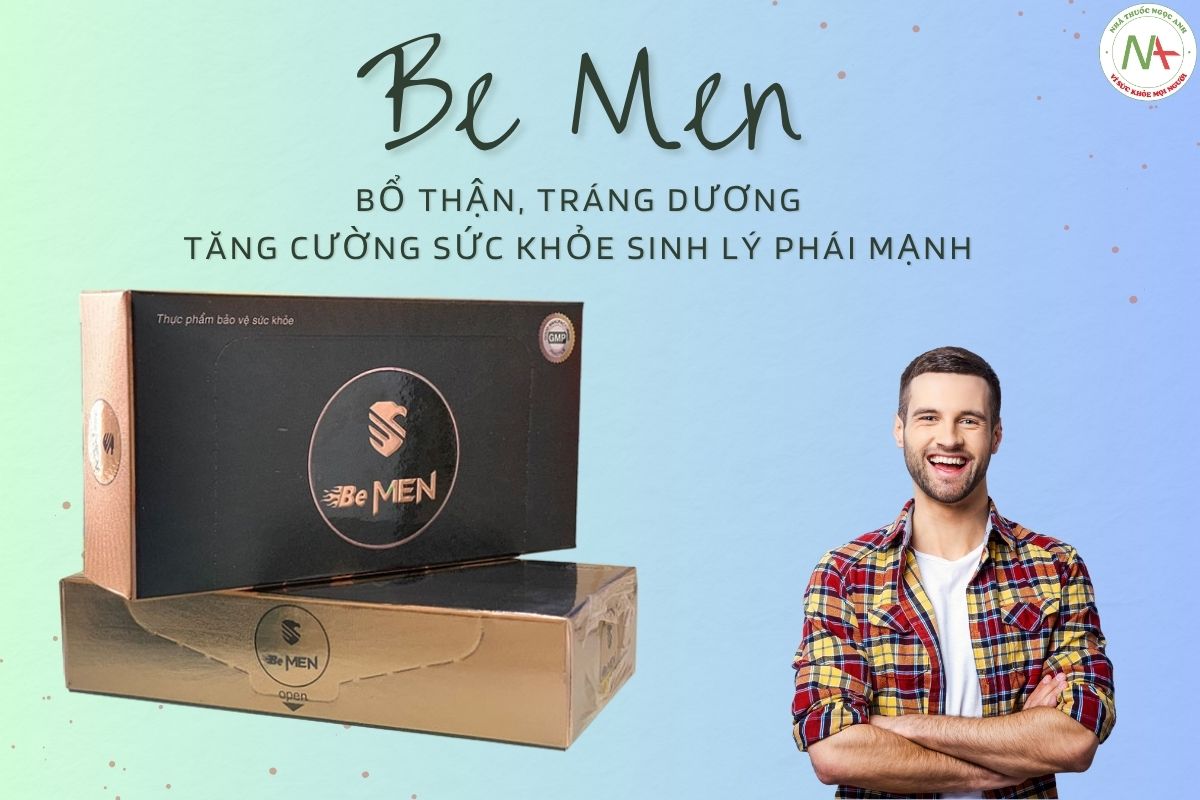 Be Men hỗ trợ sức khỏe sinh lý phái mạnh