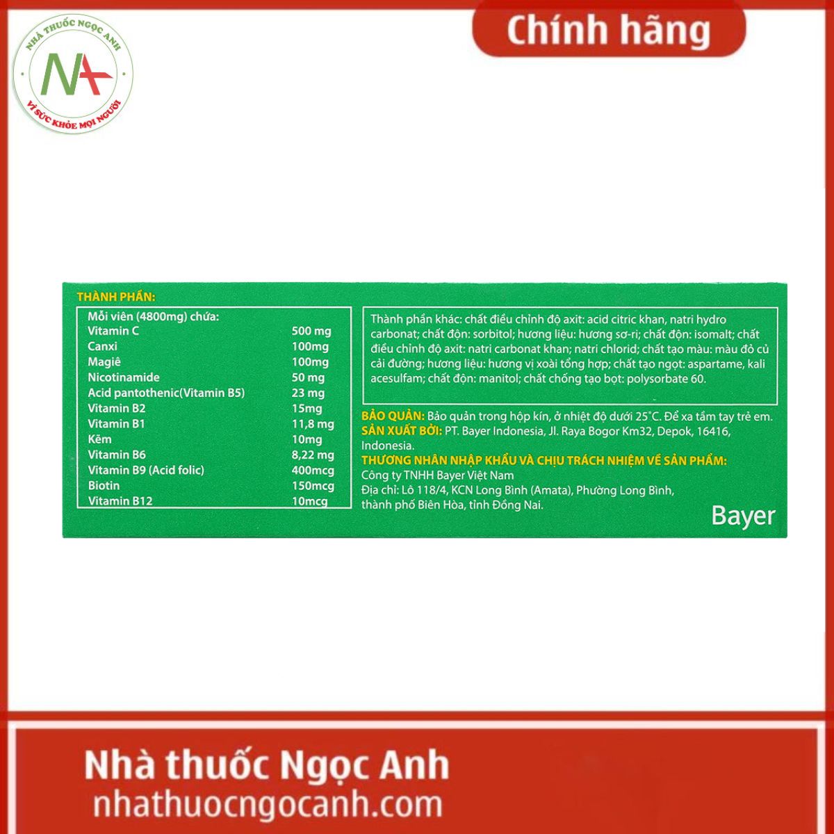 Berocca Performance Mango