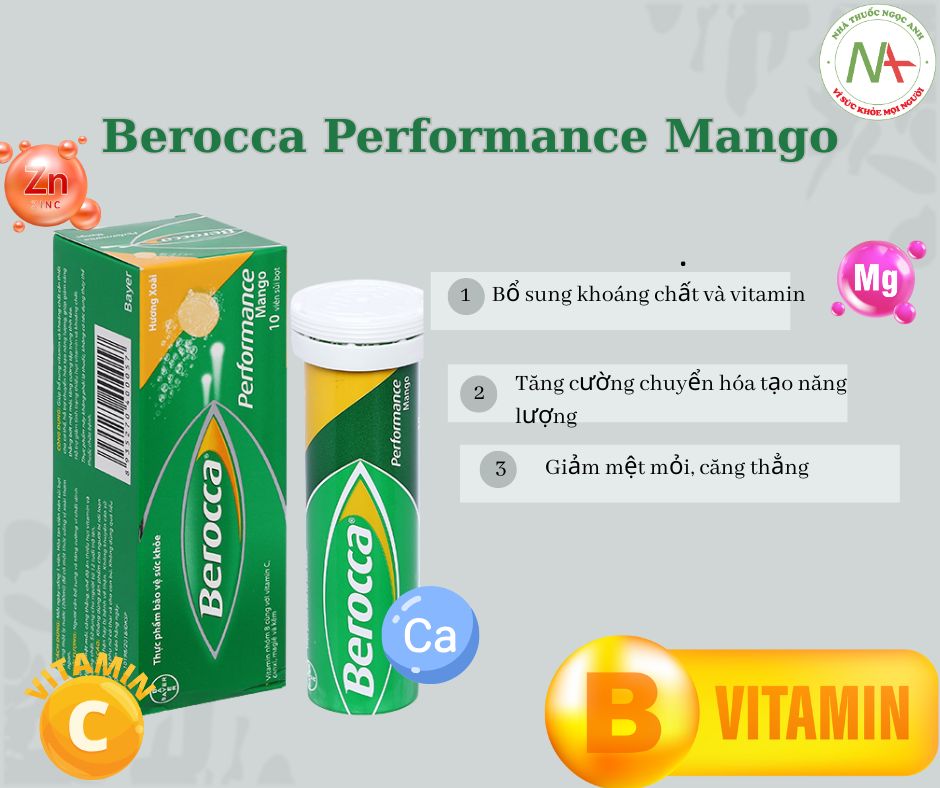 Berocca Performance Mango 3 Berocca Performance Mango
