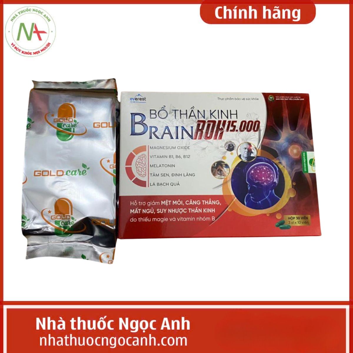 Bổ thần kinh Brain ROH 15.000