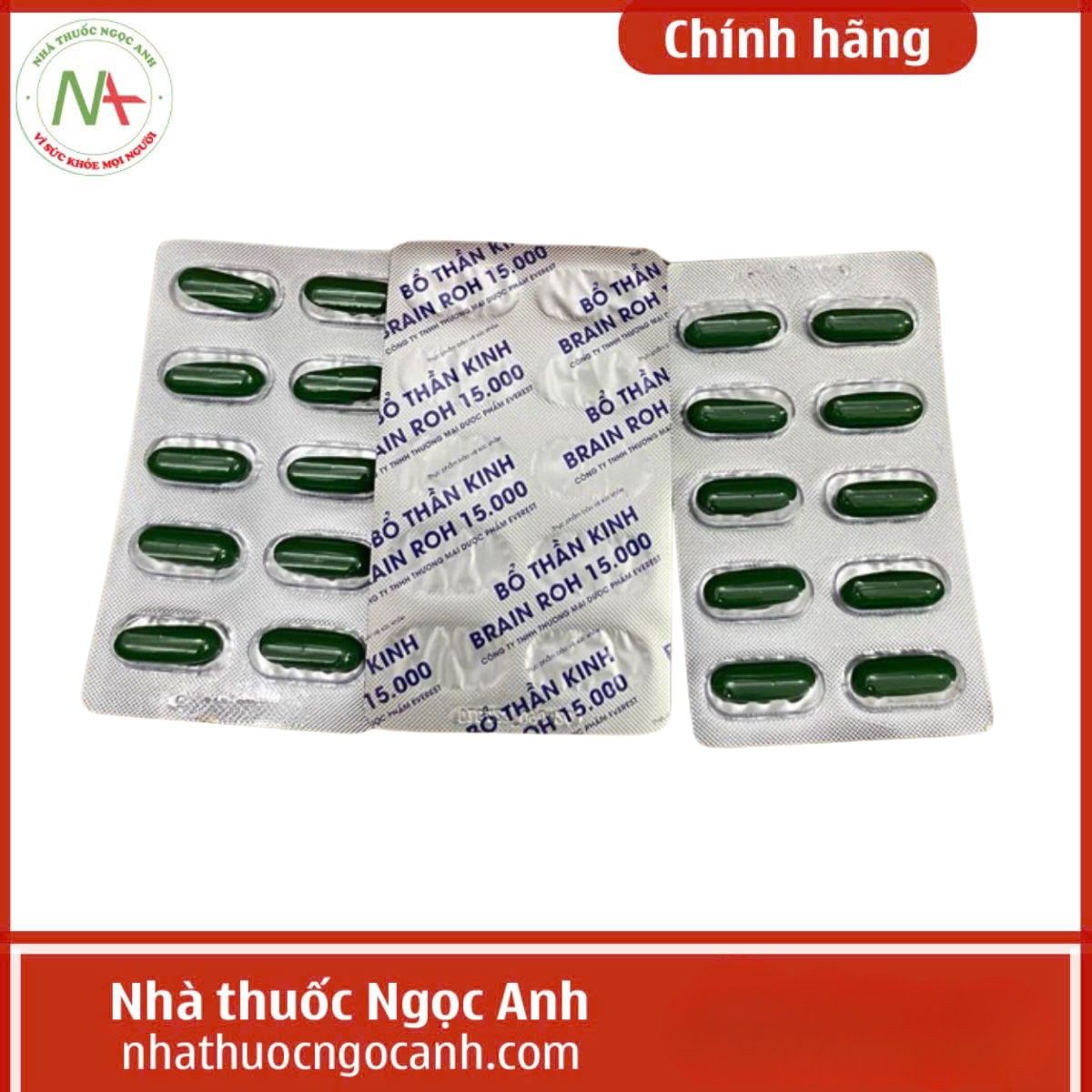 Bổ thần kinh Brain ROH 15.000