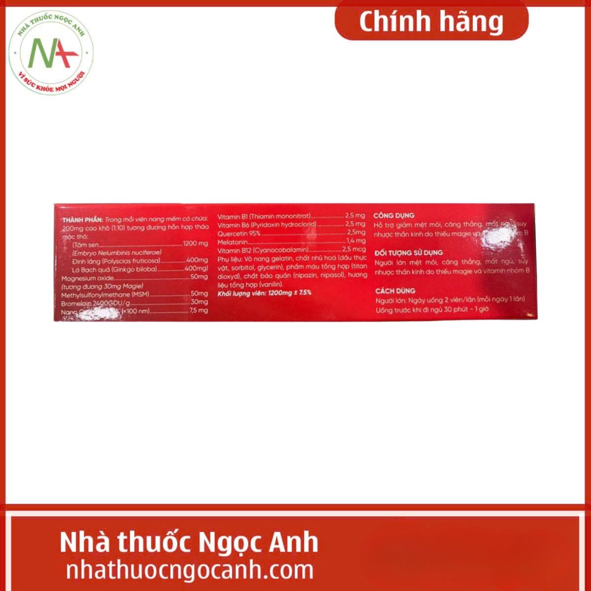 Bổ thần kinh Brain ROH 15.000