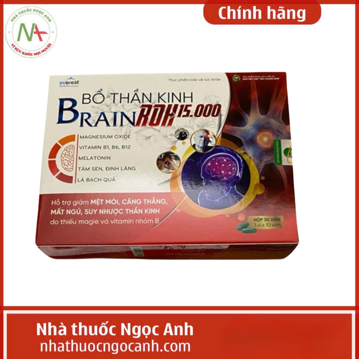 Bổ thần kinh Brain ROH 15.000