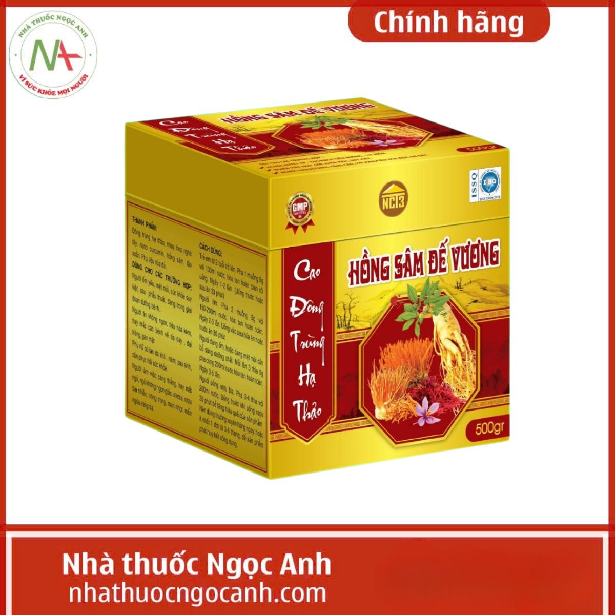 Cao Đông Trùng Hạ Thảo Hồng Sâm Đế Vương