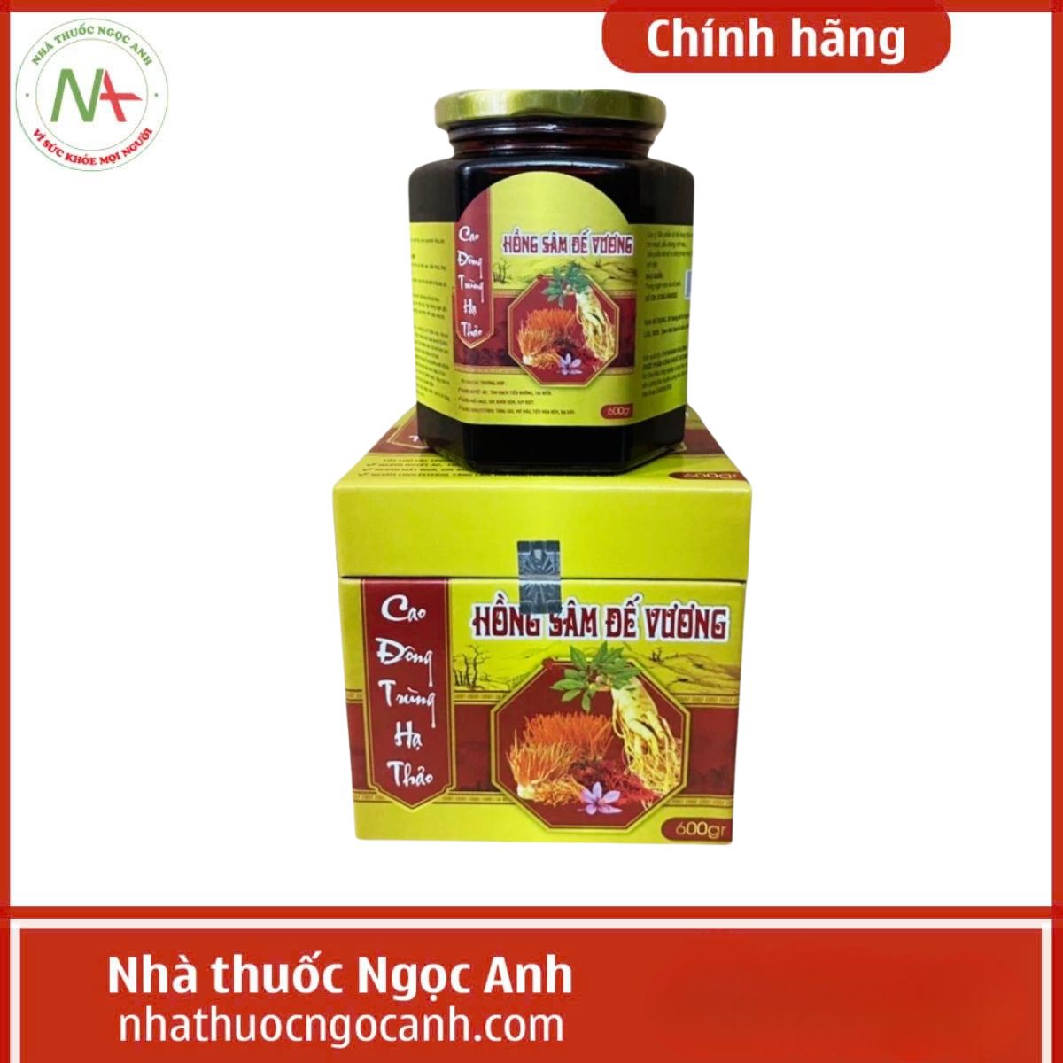 Cao Đông Trùng Hạ Thảo Hồng Sâm Đế Vương