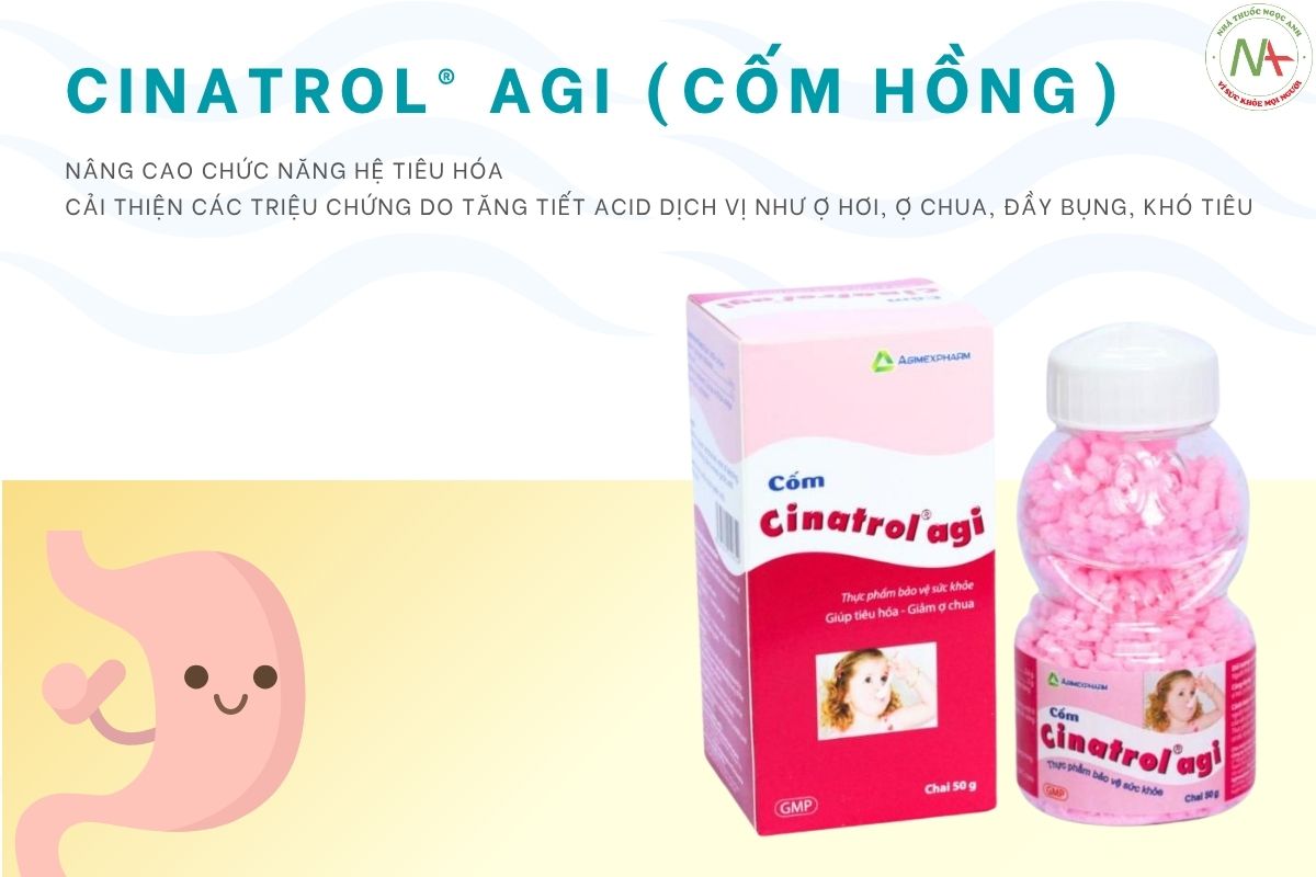 Cinatrol® Agi (Cốm hồng) có tốt không?