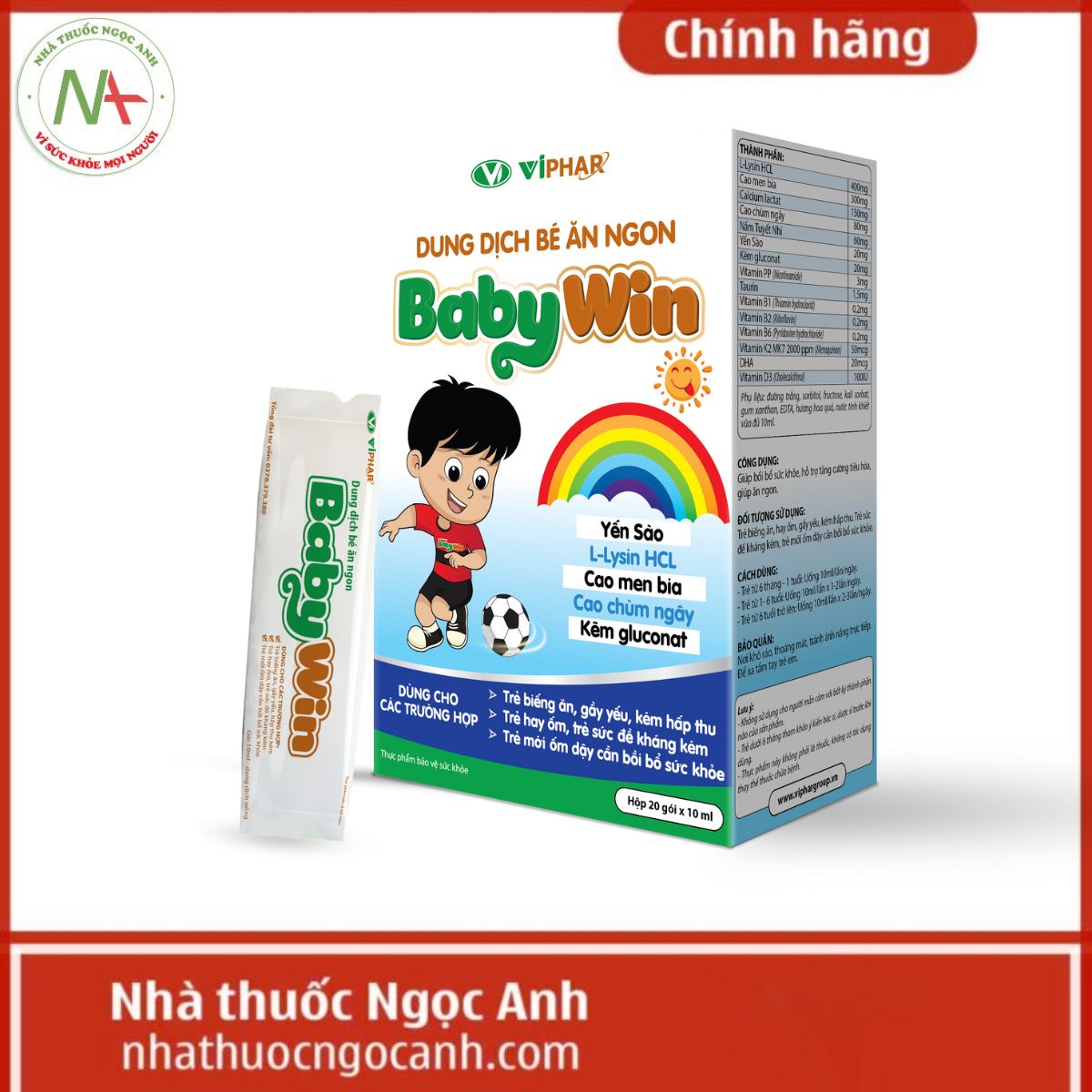 Dung Dịch Bé Ăn Ngon Babywin