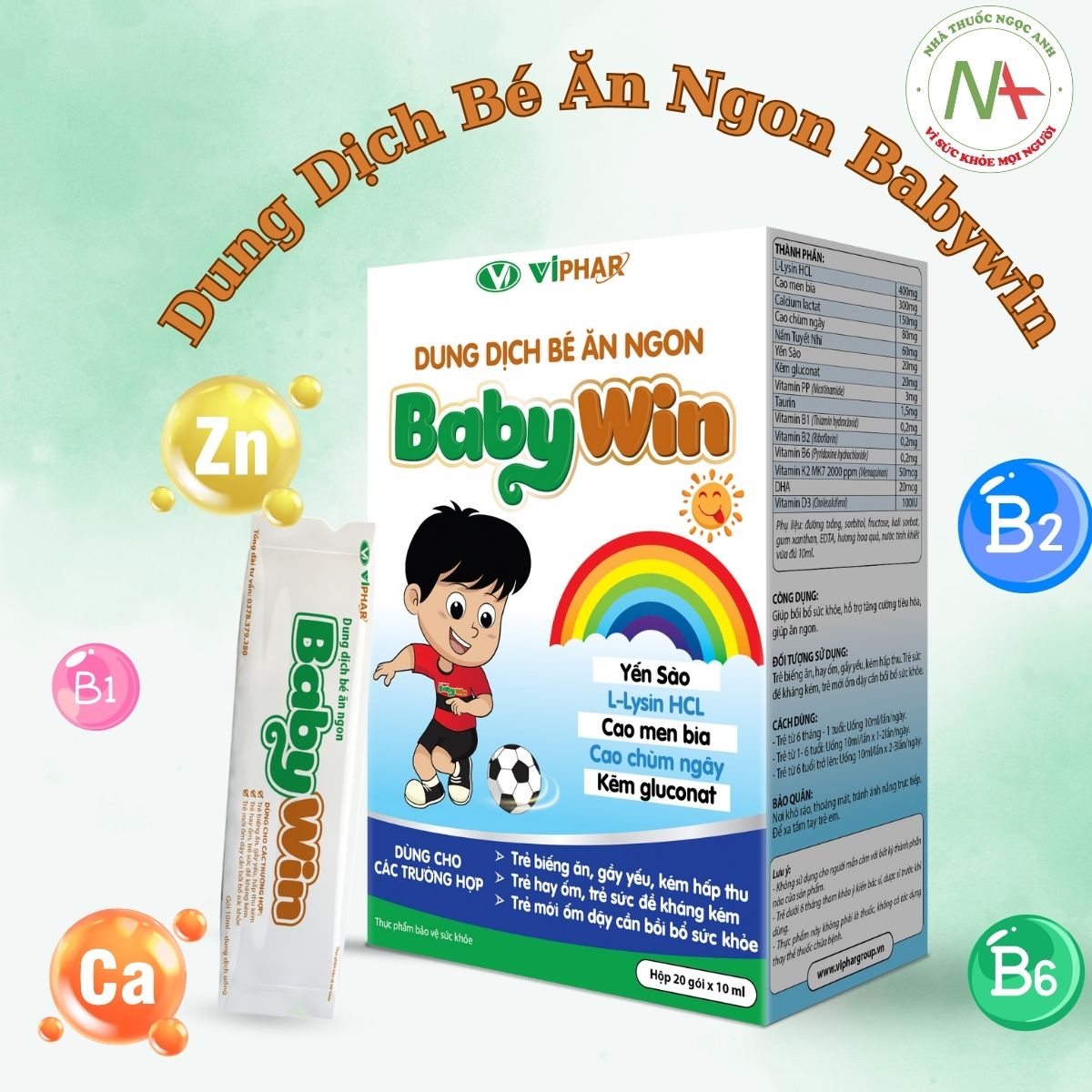 Dung Dịch Bé Ăn Ngon Babywin