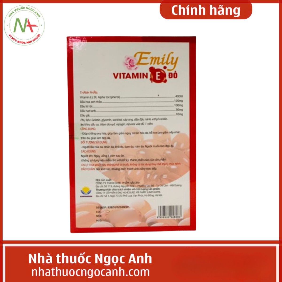 Emily Vitamin E Đỏ