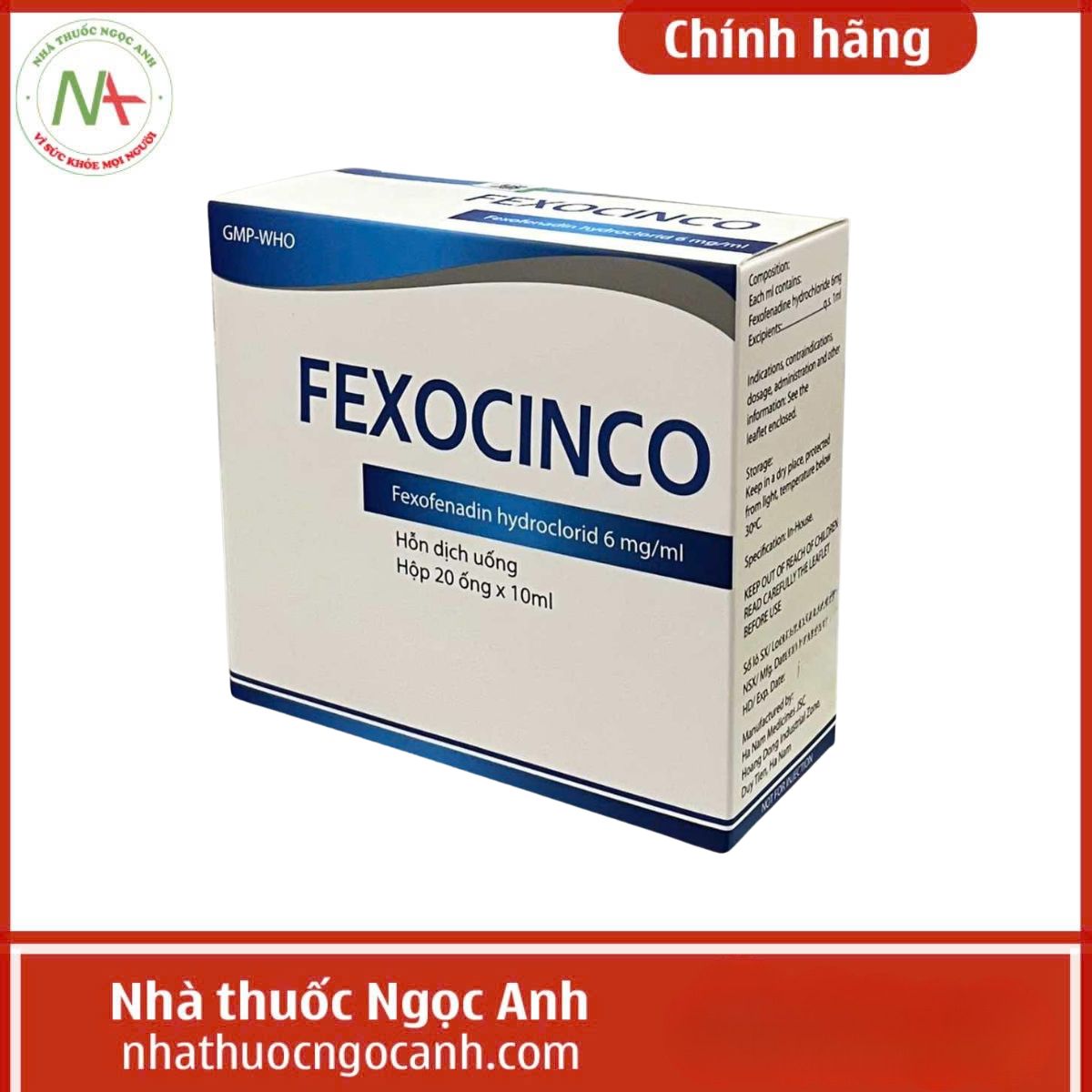 Fexocinco 10ml