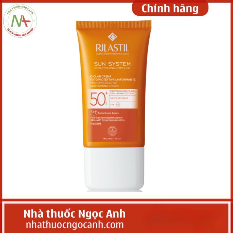 Kem chống nắng Rilastil Sun System D-Clar SPF 50+ Medium 40 ml