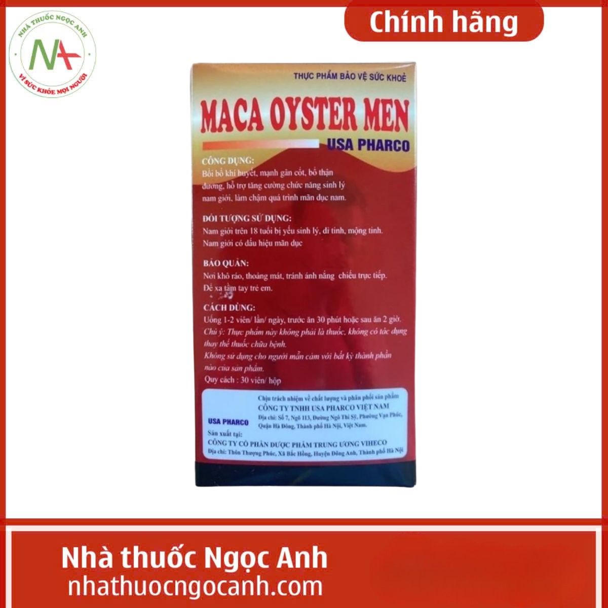 Maca Oyster Men