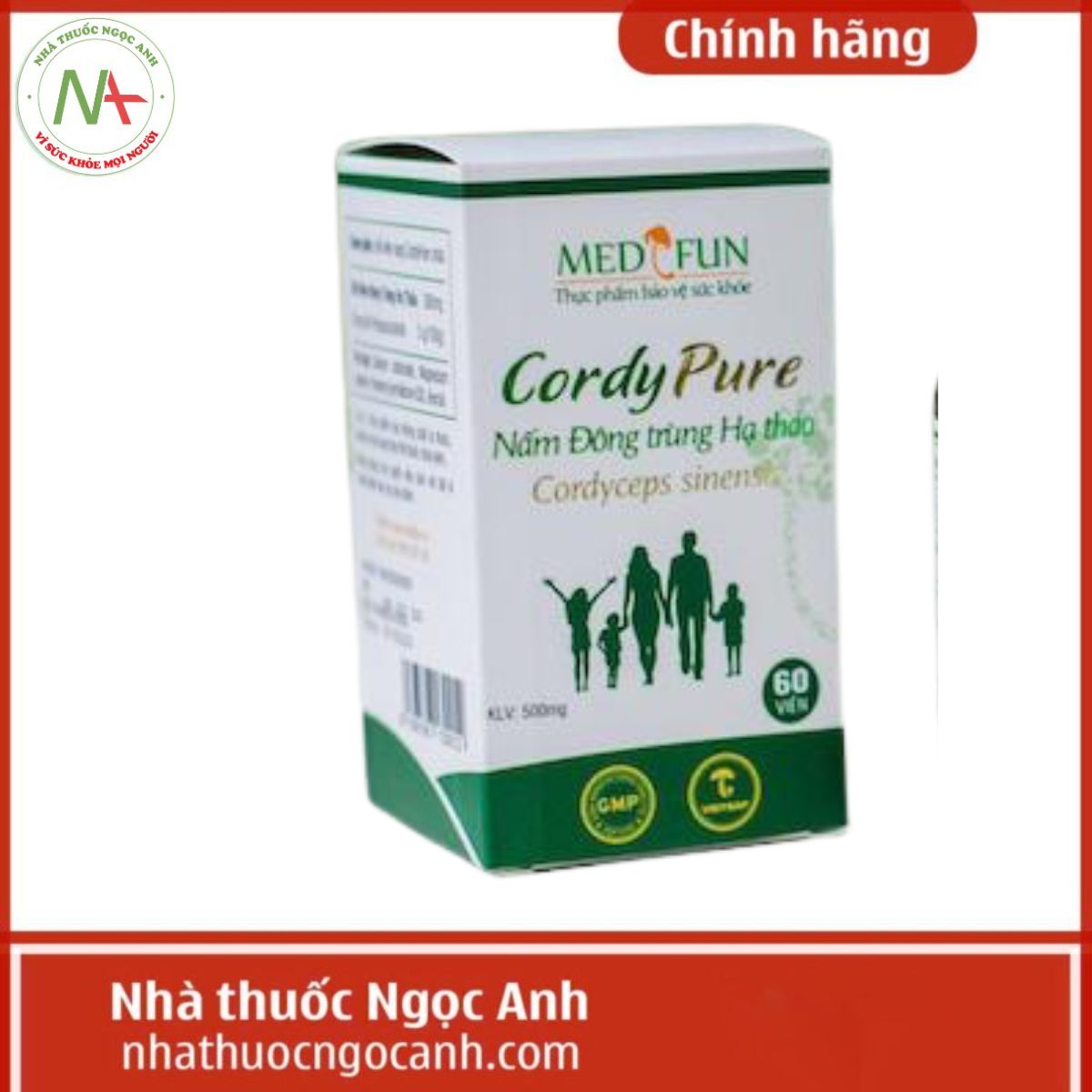 Medifun CordyPure Nấm Đông Trùng Hạ Thảo