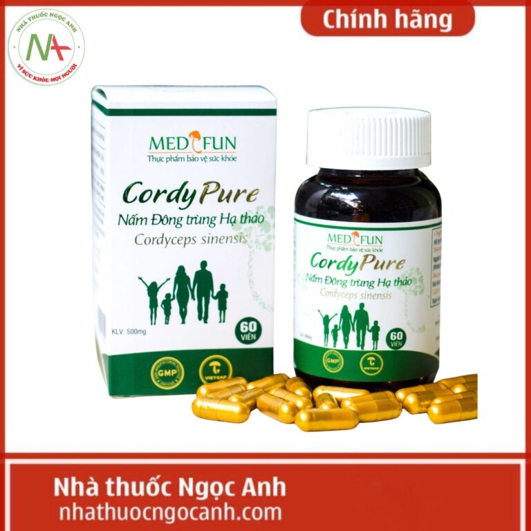 Medifun CordyPure Nấm Đông Trùng Hạ Thảo