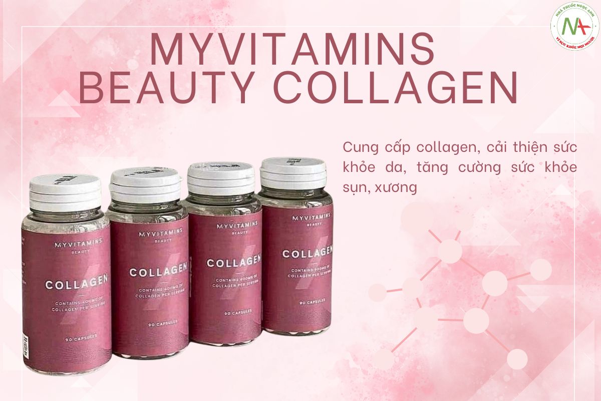 Myvitamins Beauty Collagen hỗ trợ cải thiện sức khỏe da