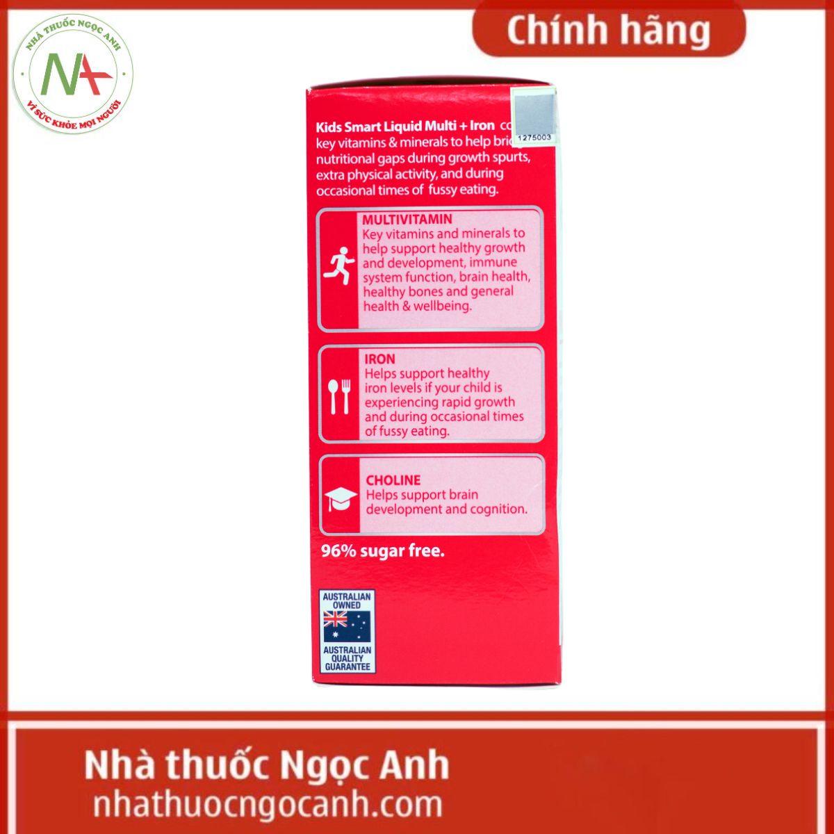 Nature’s Way Kids Smart Liquid Multi + Iron