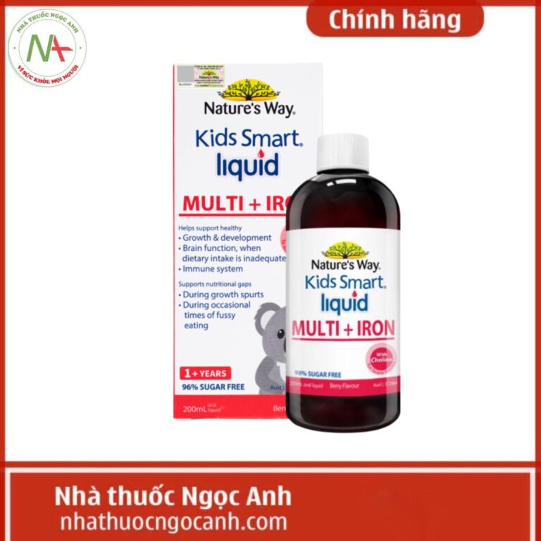 Nature’s Way Kids Smart Liquid Multi + Iron