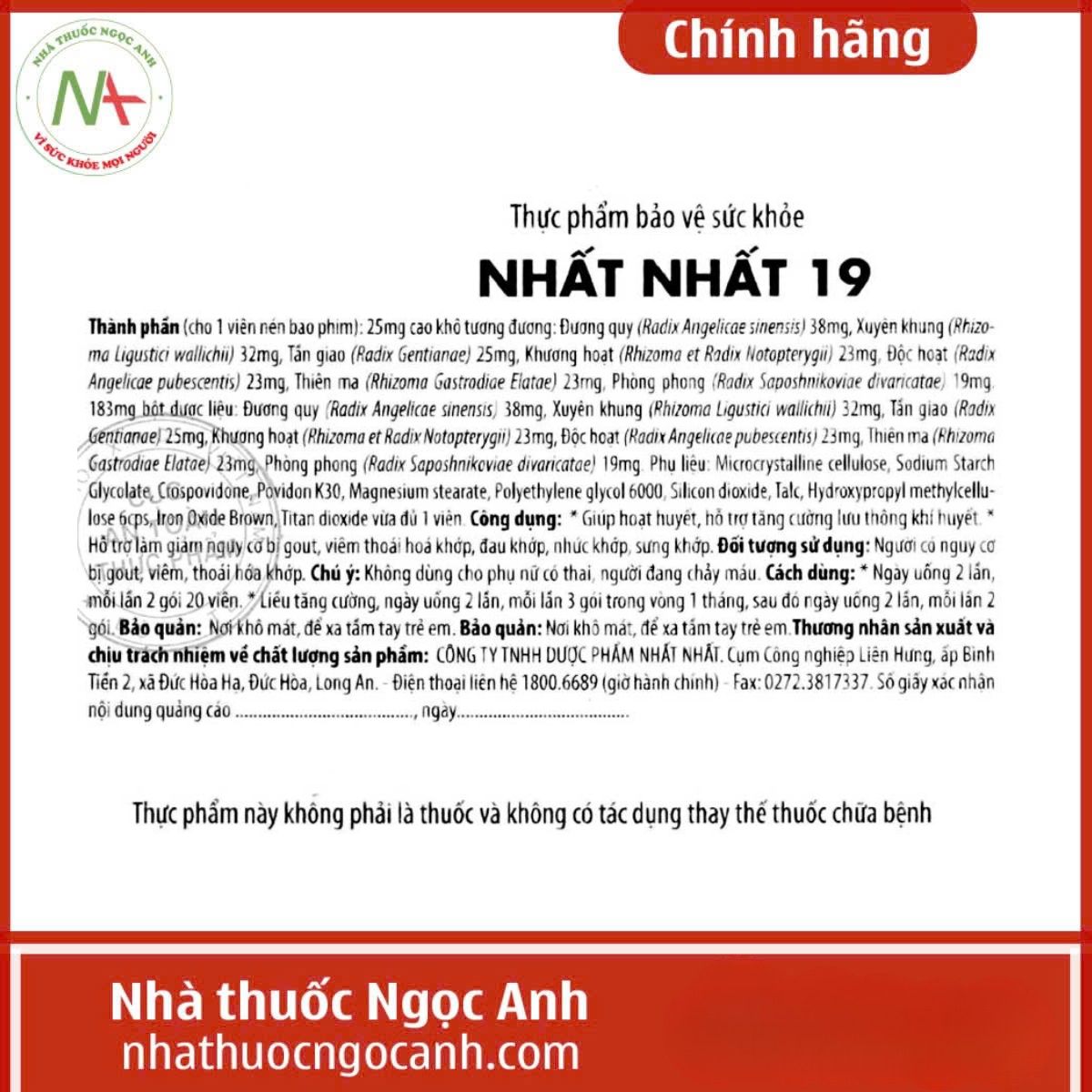 Nhất Nhất 19