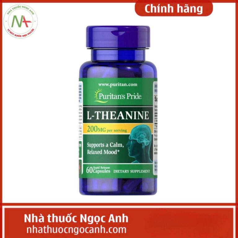 Puritan's Pride L-Theanine 200mg