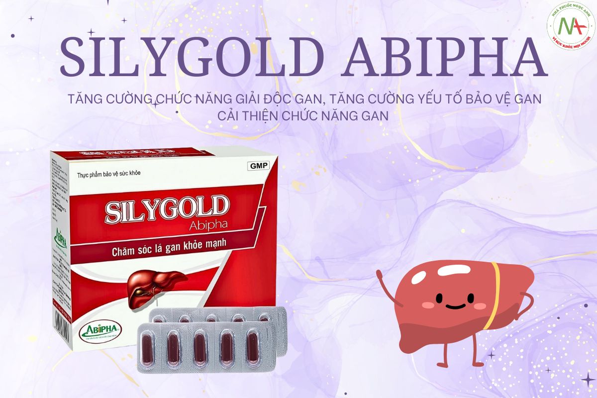 SilyGold Abipha 3 SilyGold Abipha hỗ trợ cải thiện chức năng gan