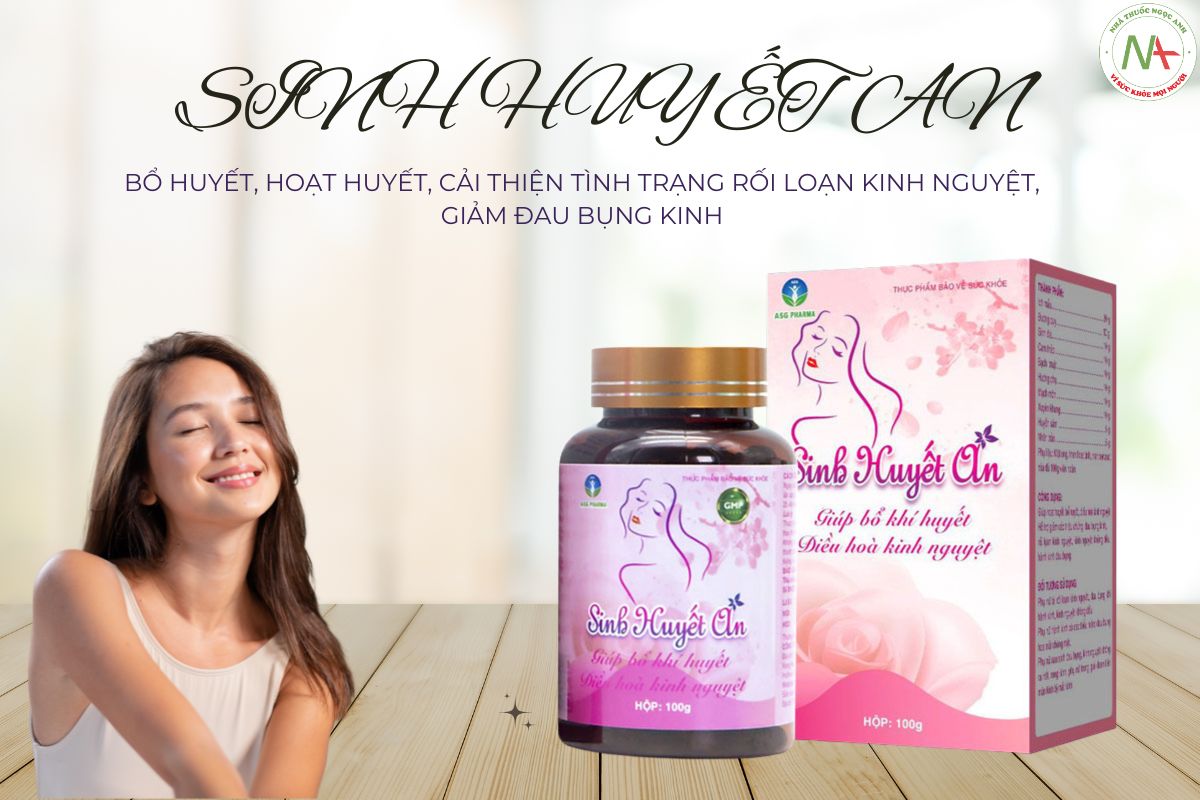 Sinh Huyết An hỗ trợ điều hòa kinh nguyệt