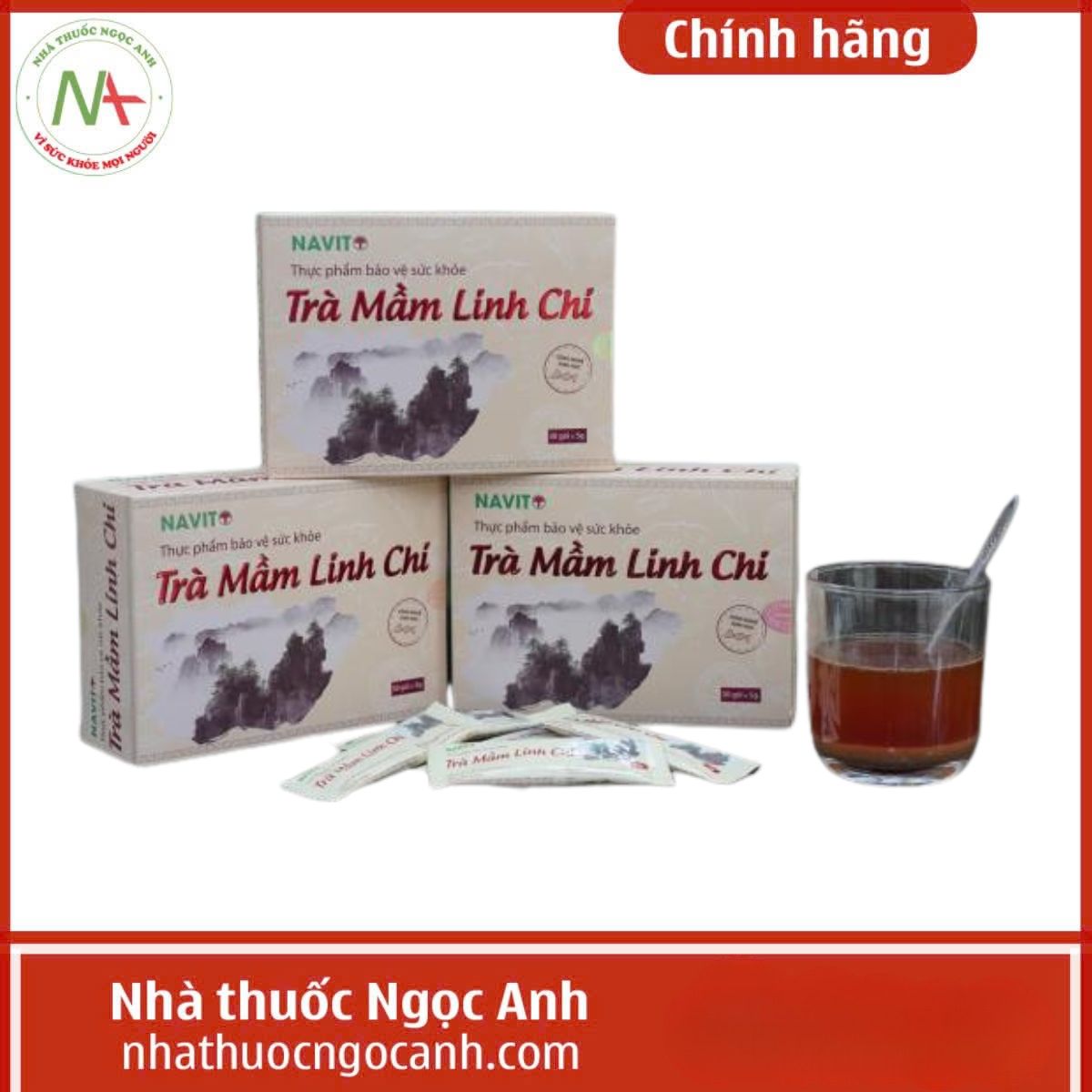 Trà Mầm Linh Chi