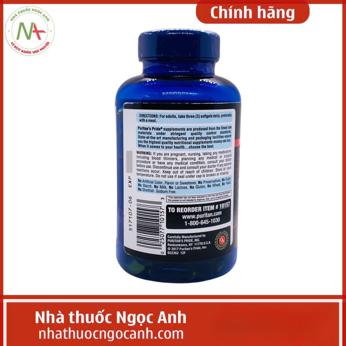 Triple Omega 3-6-9 Puritan’s Pride