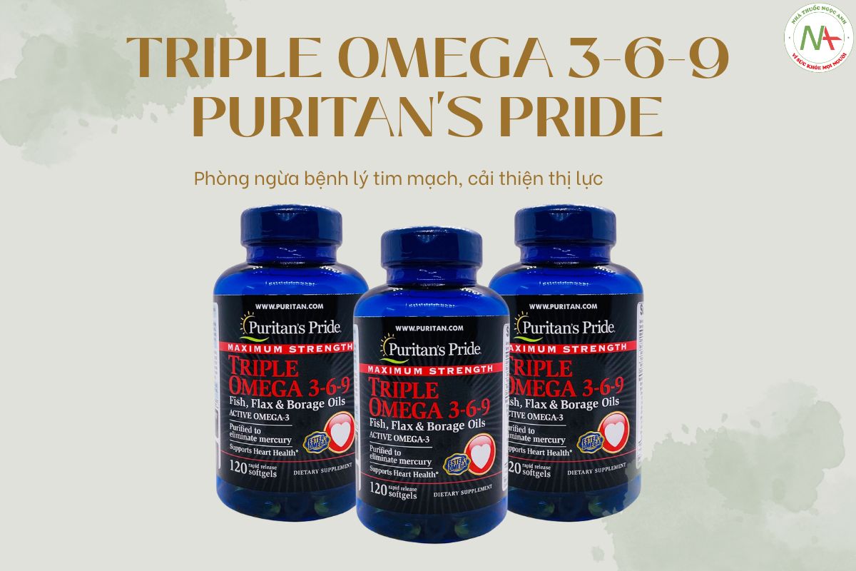 Triple Omega 3-6-9 Puritan’s Pride có tốt không?