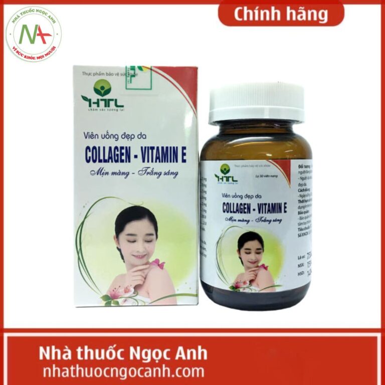 Viên uống đẹp da Collagen – Vitamin E