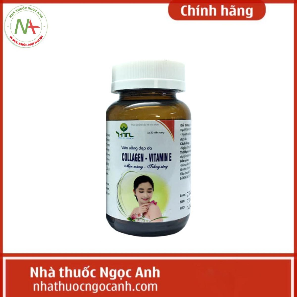 Viên uống đẹp da Collagen – Vitamin E