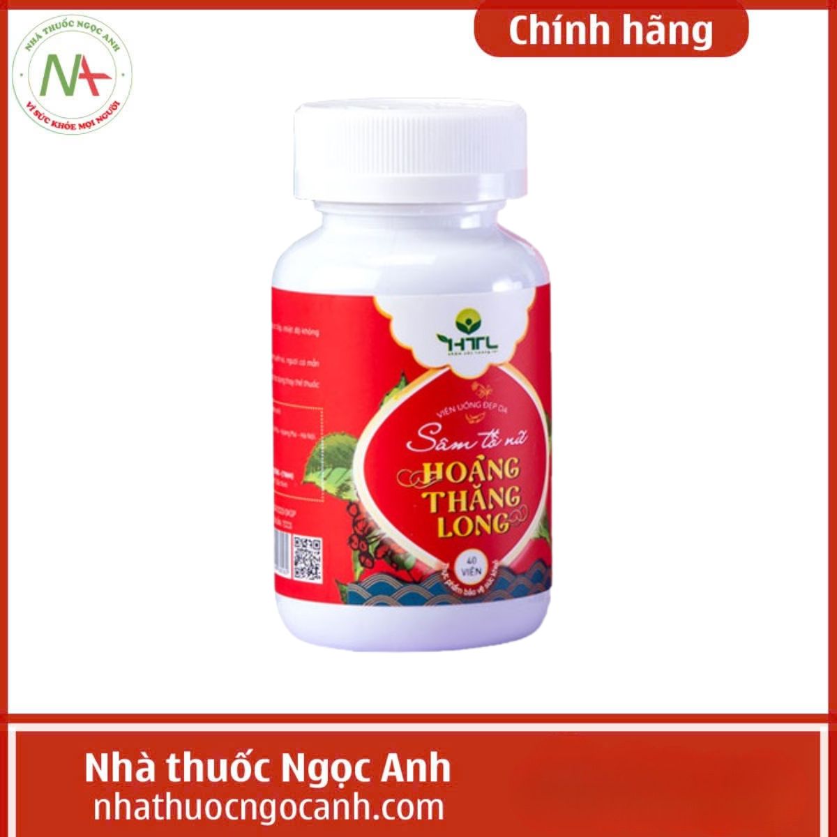 Viên uống đẹp da Sâm tố nữ Hoàng Thăng Long