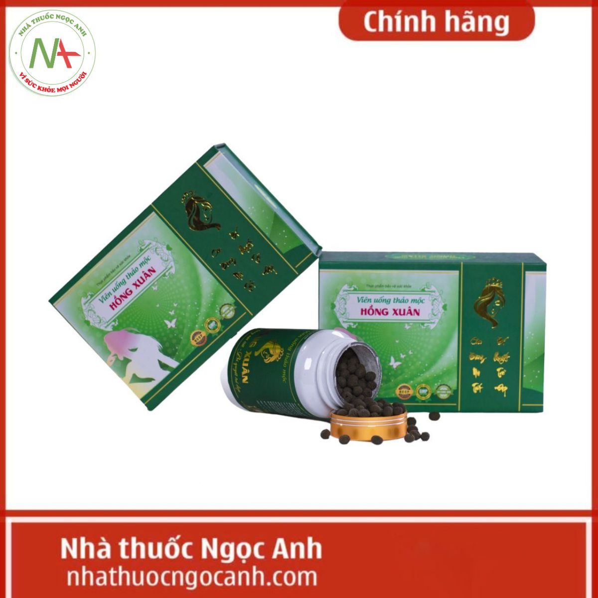 Viên uống thảo mộc Hồng Xuân