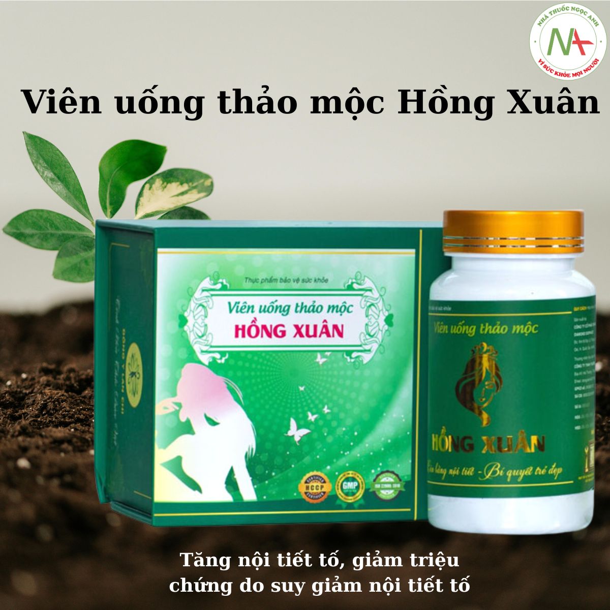Viên uống thảo mộc Hồng Xuân 3 Viên uống thảo mộc Hồng Xuân