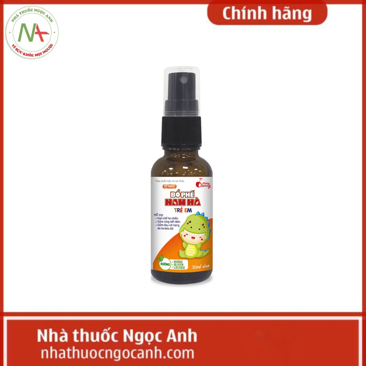 Xịt Họng Bổ Phế Nam Hà Trẻ Em