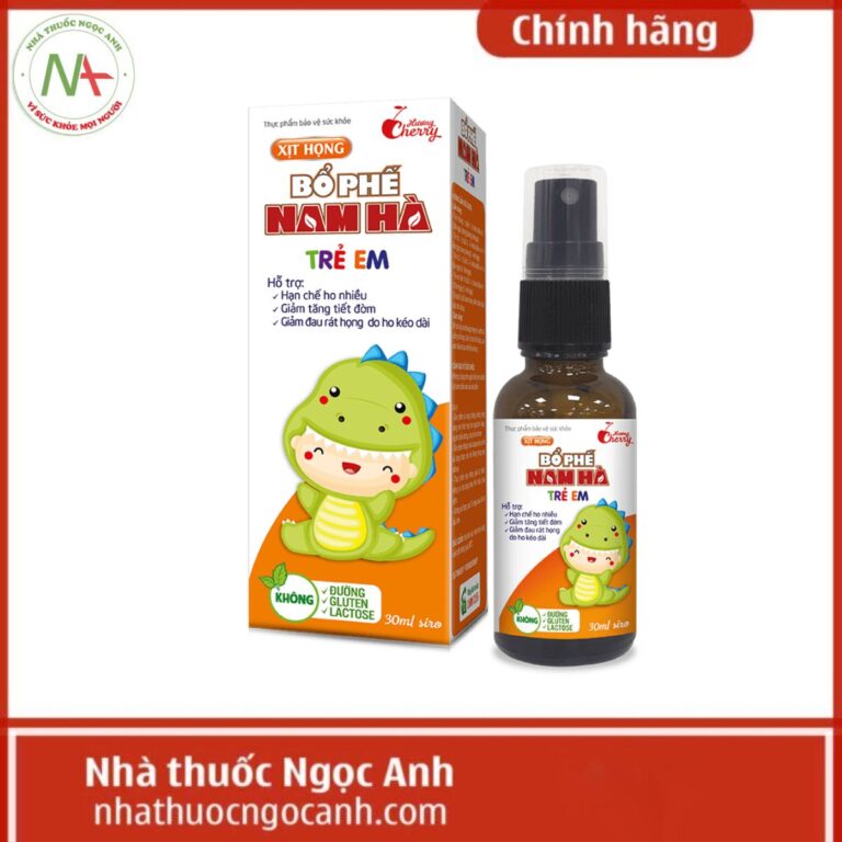 Xịt Họng Bổ Phế Nam Hà Trẻ Em