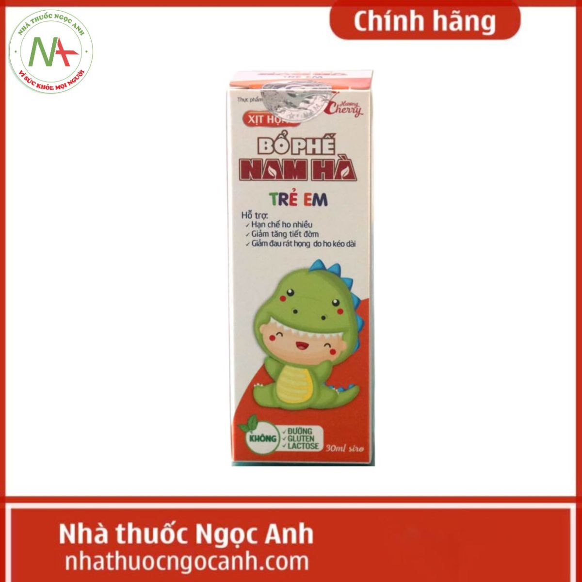 Xịt Họng Bổ Phế Nam Hà Trẻ Em