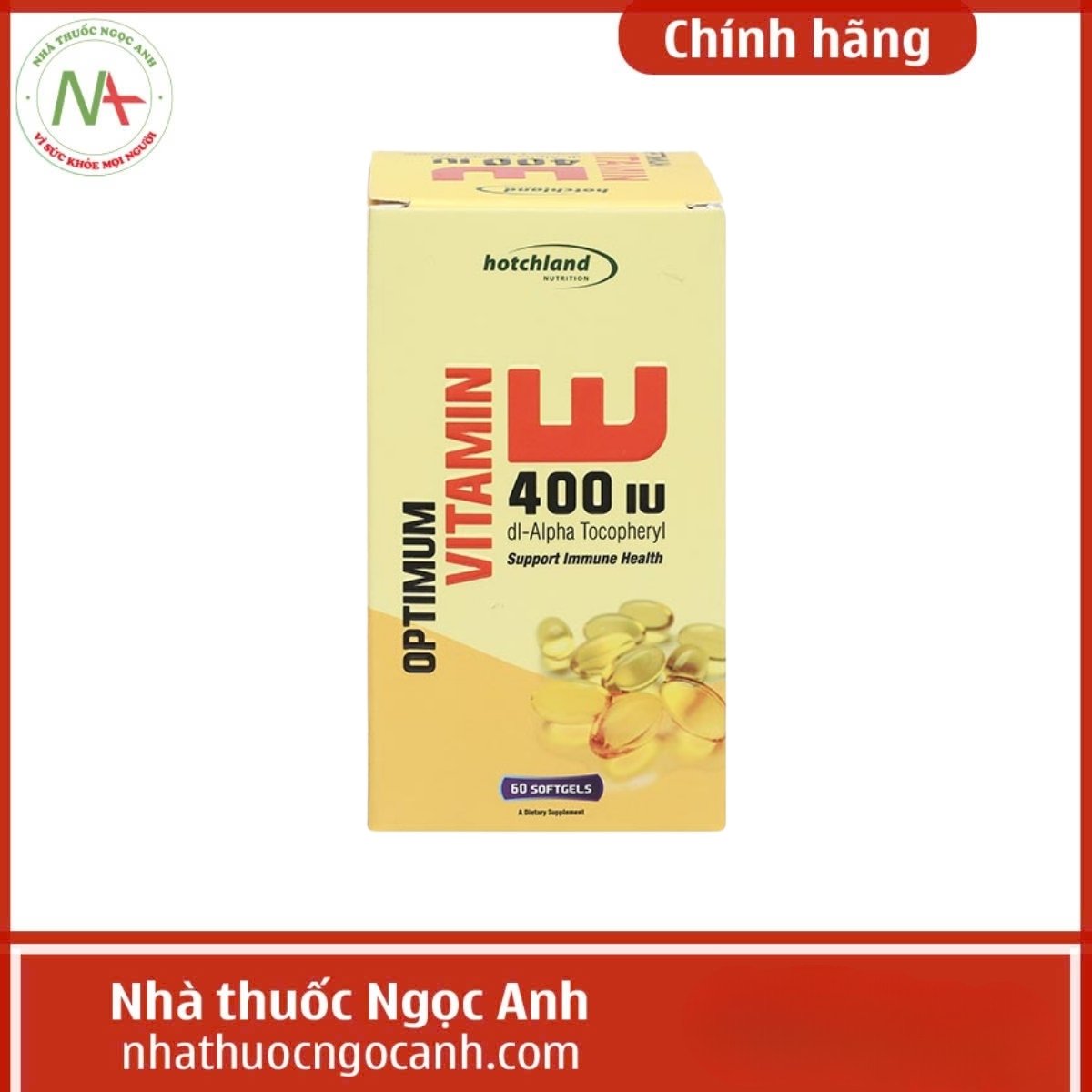 Hotchland Optimum Vitamin E 400IU