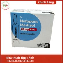 Nefopam Medisol 20mg/2ml
