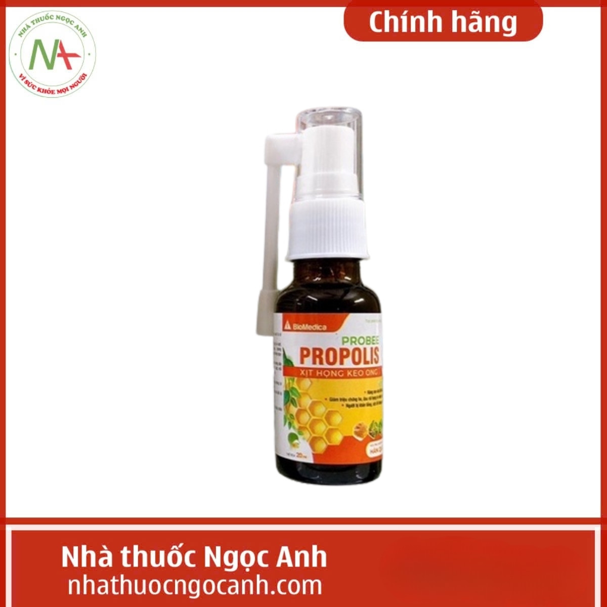 Probee Propolis Xịt họng keo ong