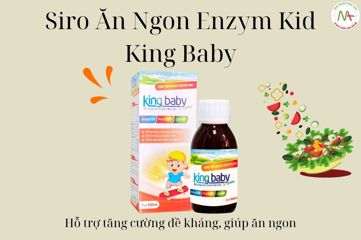 Siro Ăn Ngon Enzym Kid King Baby có tốt không?