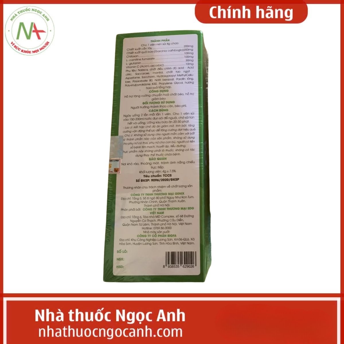 Viên sủi Vinslim V3