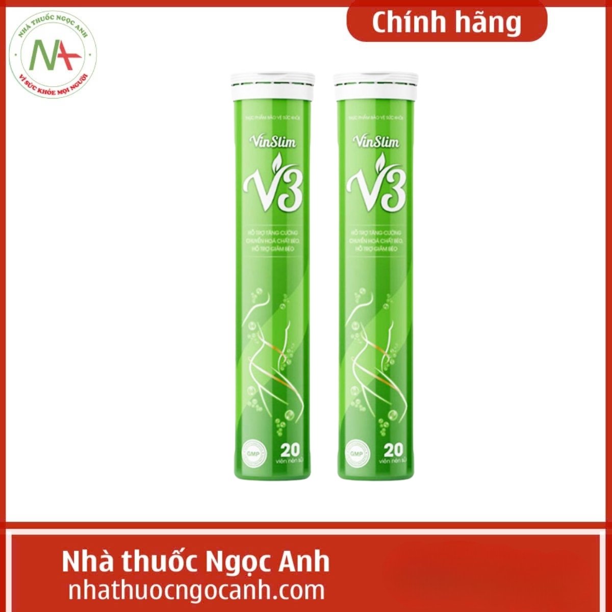 Viên sủi Vinslim V3
