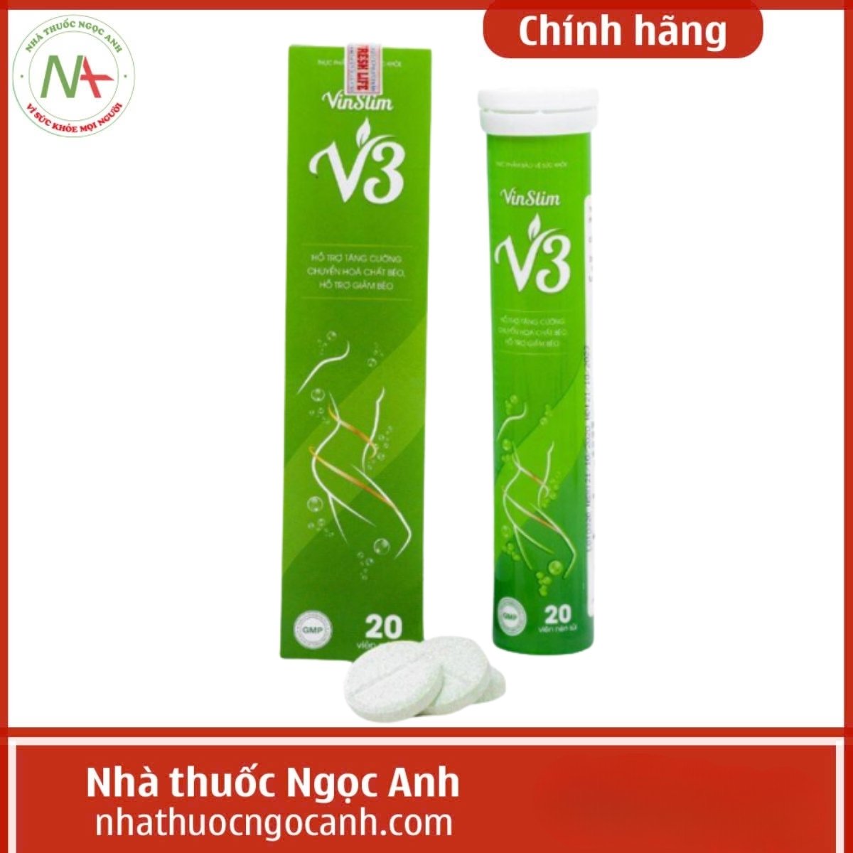 Viên sủi Vinslim V3