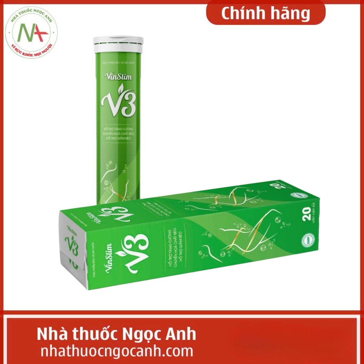 Viên sủi Vinslim V3