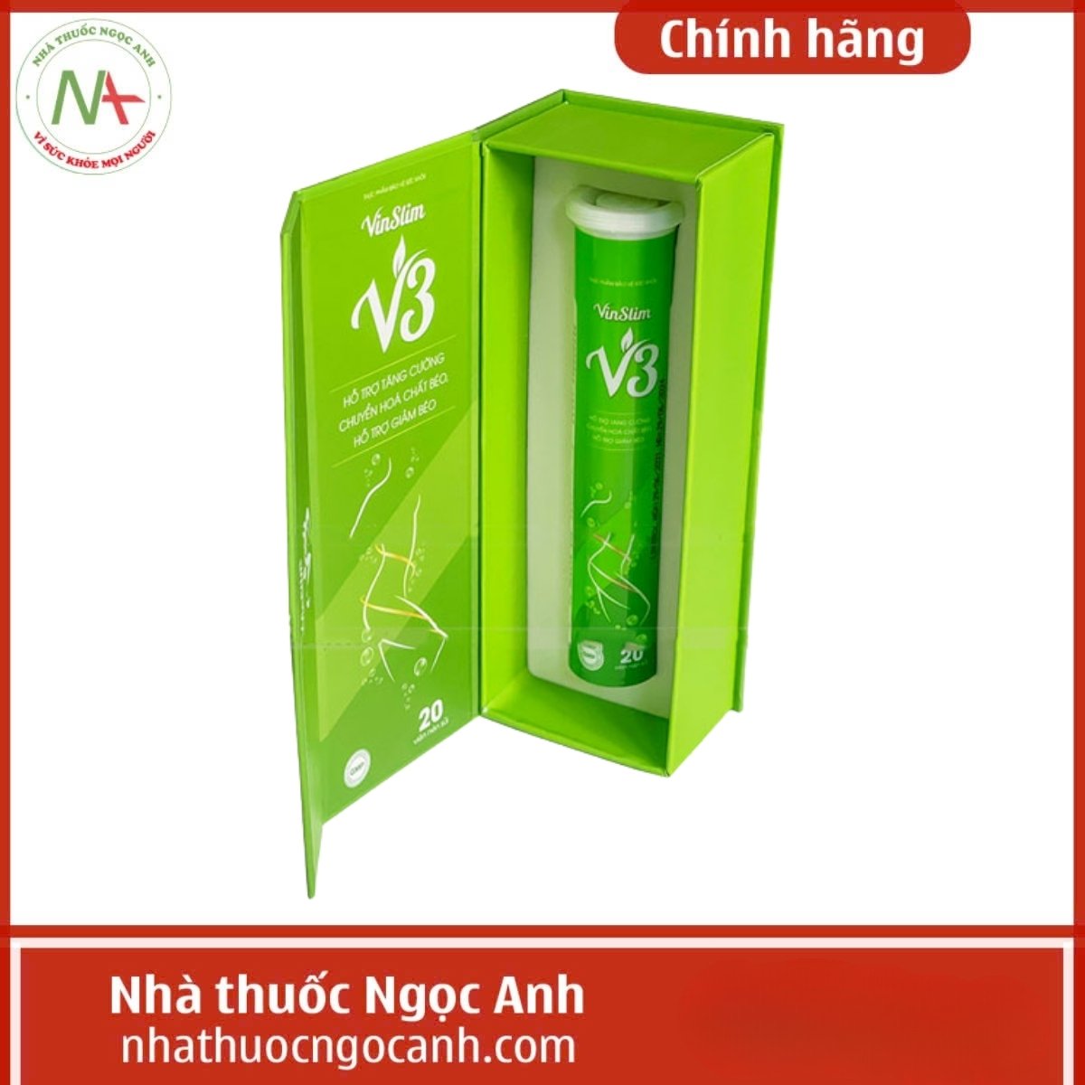 Viên sủi Vinslim V3