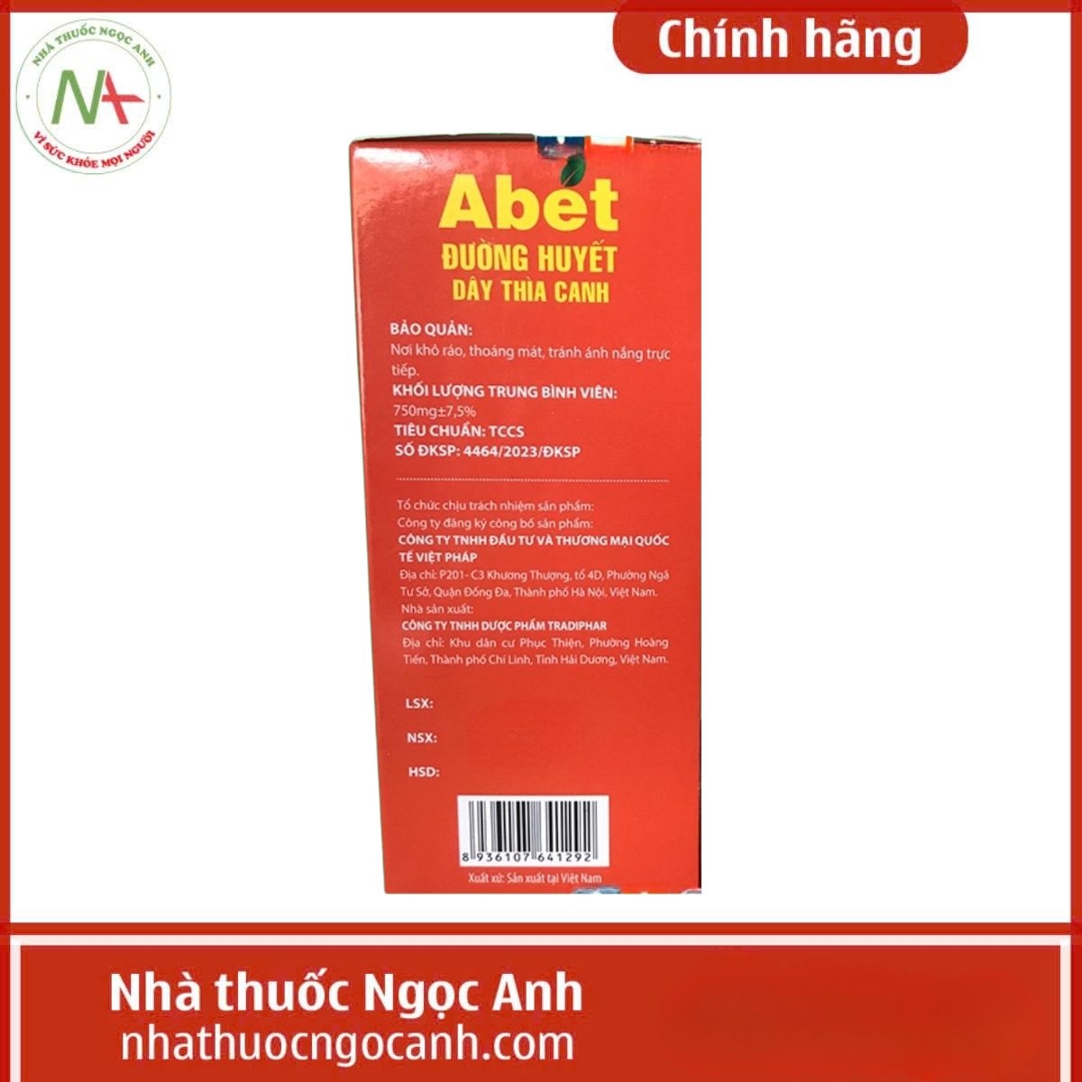 Abet Đường Huyết Dây Thìa Canh