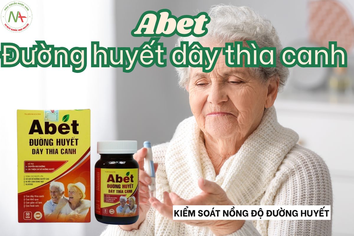 Abet Đường Huyết Dây Thìa Canh kiểm soát chỉ số đường huyết