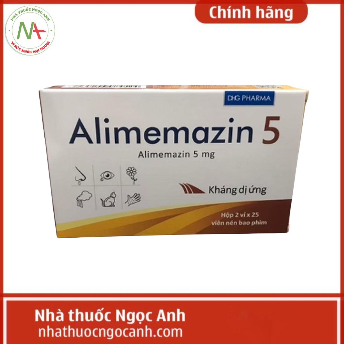 Alimemazin 5mg DHG