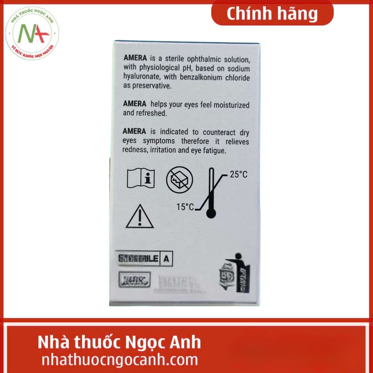 Dung dịch nhỏ mắt Amera